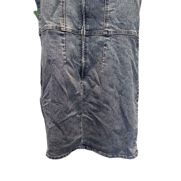 Tinseltown XL Blue Denim Jumpsuit Dress NWT - Picture 8 of 13